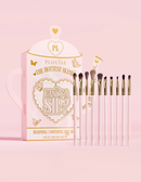 P.Louise Fancy A Sip 10-Piece Eye Brush Set