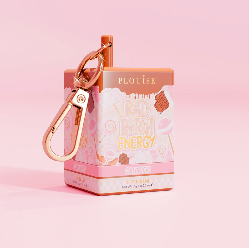 P. Louise Bad Bitch Energy Keychain Lip Balm