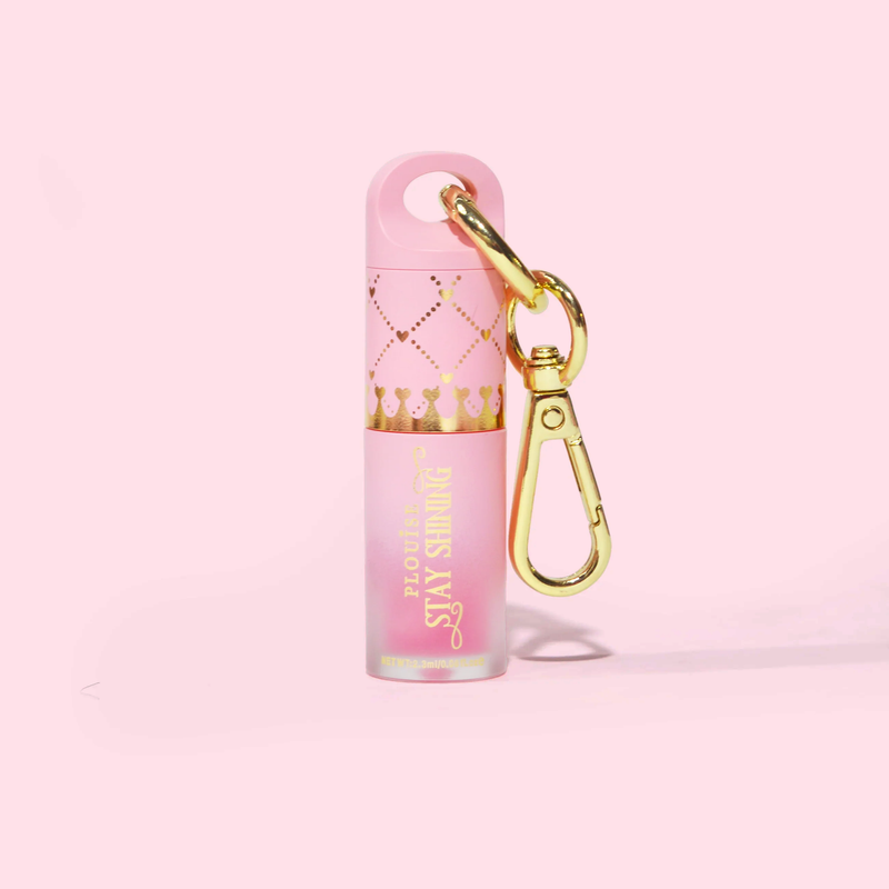 P. Louise Stay Shining Mini Keychain Lip Oil