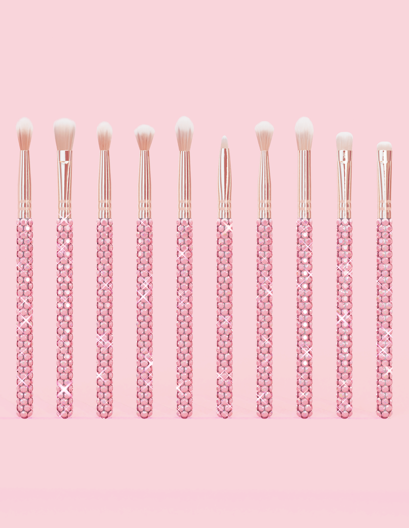 P. Louise Crystal 20 Piece Makeup Brush Bundle