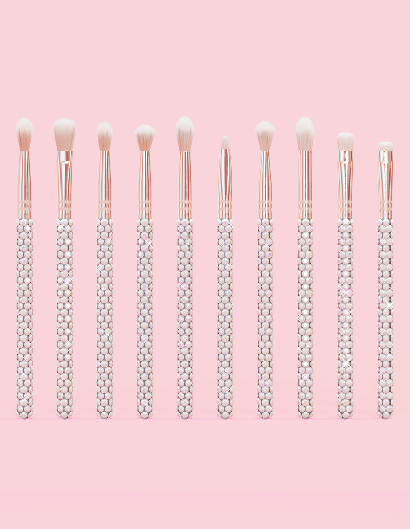 P. Louise Crystal 20 Piece Makeup Brush Bundle