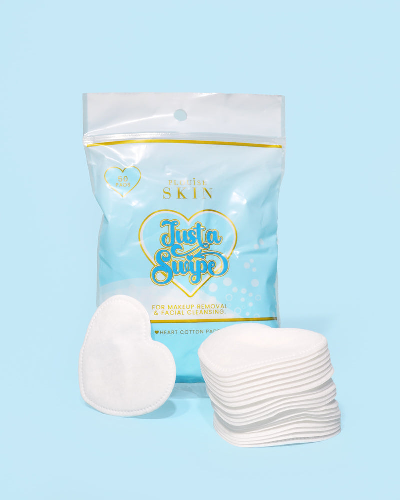 P.Louise Just A Swipe Heart-Shaped Cotton Pads