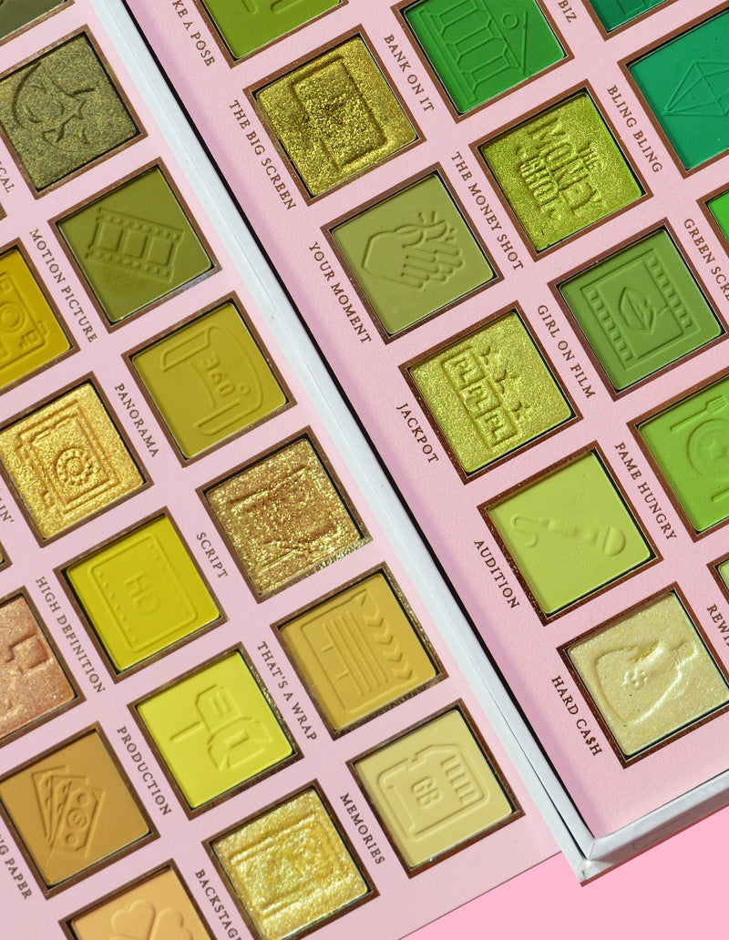 P.Louise The Money Shot Green Eyeshadow Palette