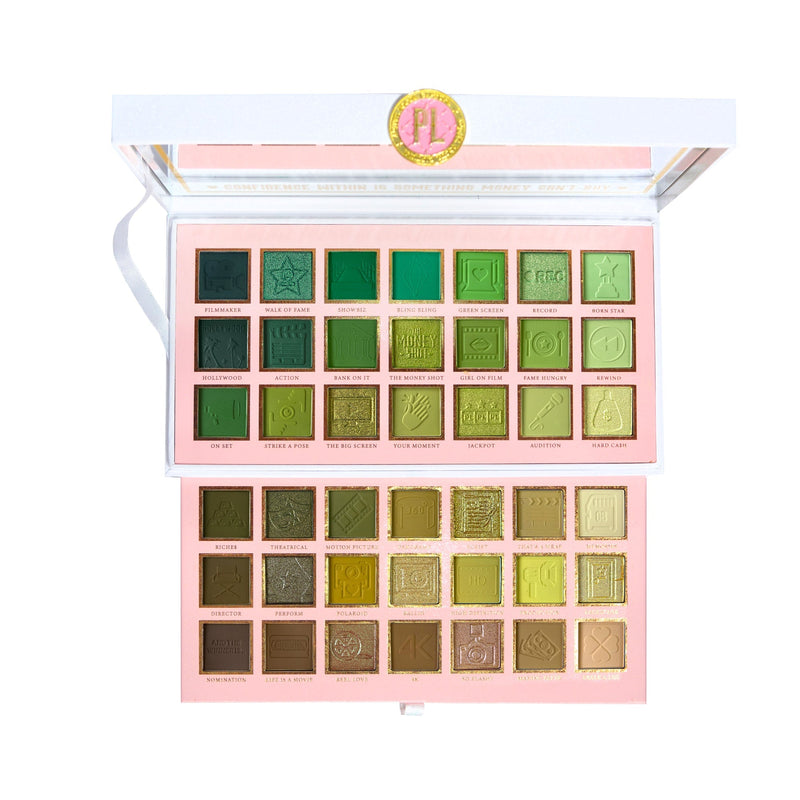 P.Louise The Money Shot Green Eyeshadow Palette
