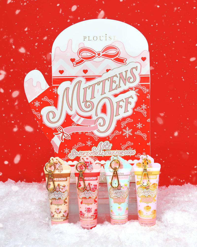 P.Louise Christmas Mittens Off Hand Cream Gift Set
