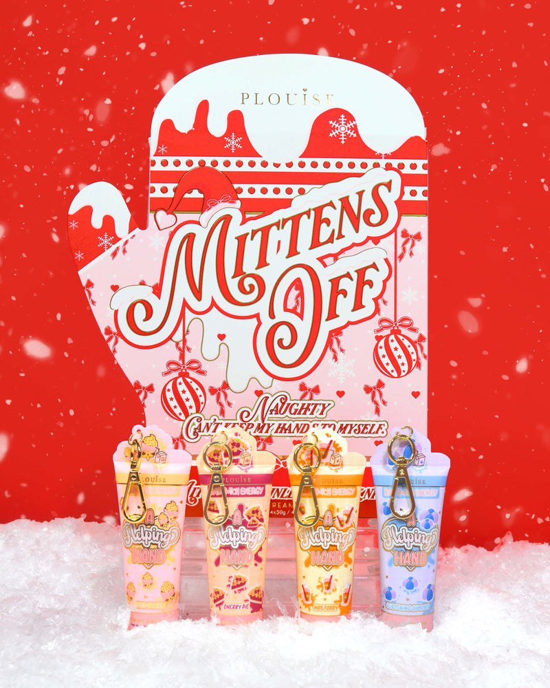 P.Louise Christmas Mittens Off Hand Cream Gift Set