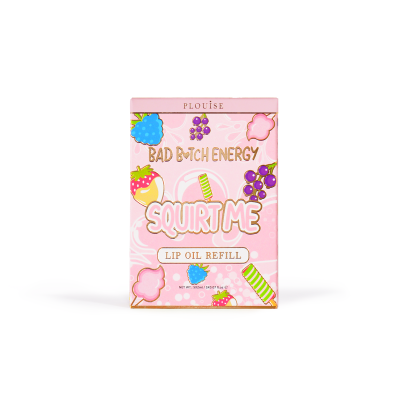 P. Louise Squirt Me Lip Oil Refill Sachet Packs 2ml